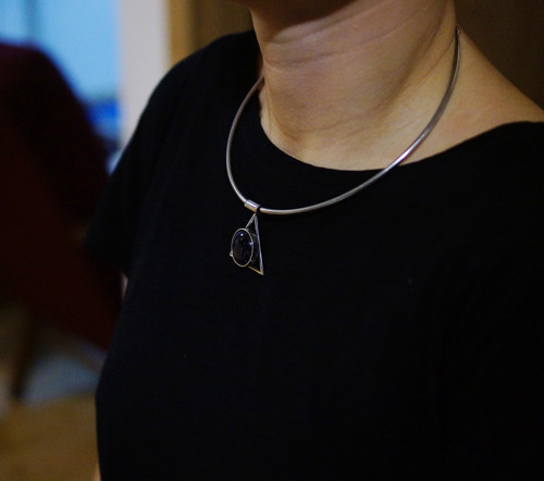 Nerezový náhrdelník... " Triangl " — foto 2