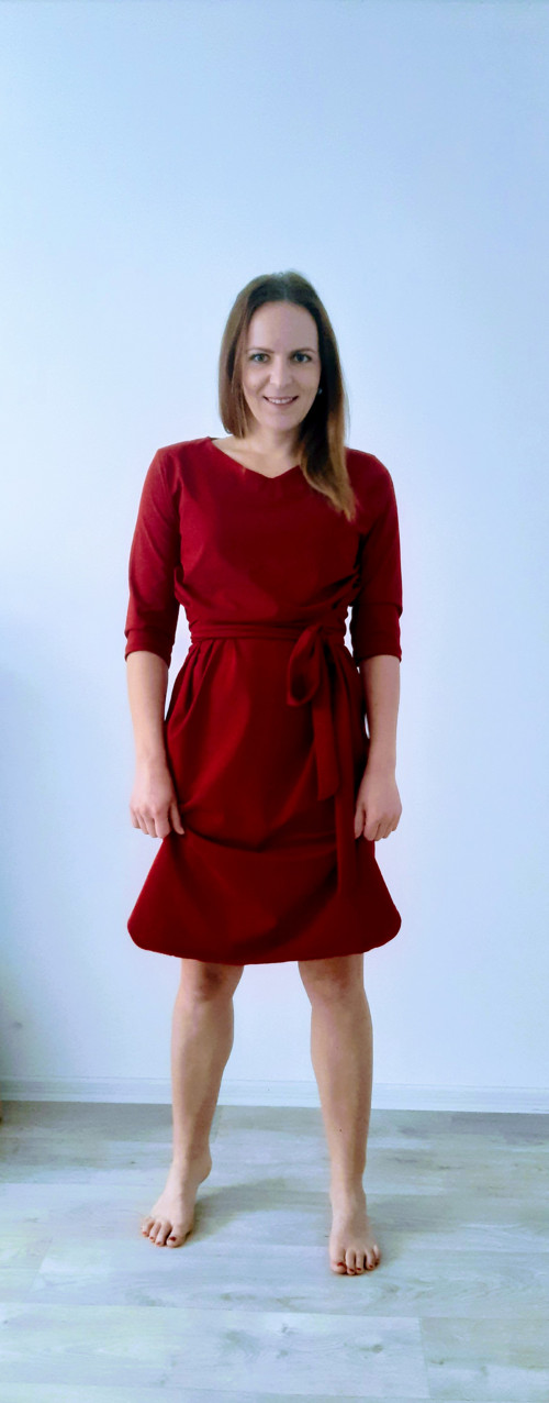 Zavinovací šaty "ELZA" — foto 3
