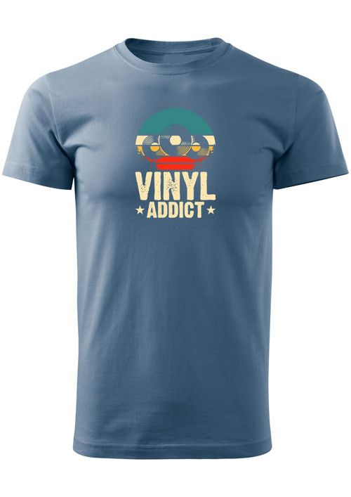 Pánské tričko "Vinyl Addict" — foto 3