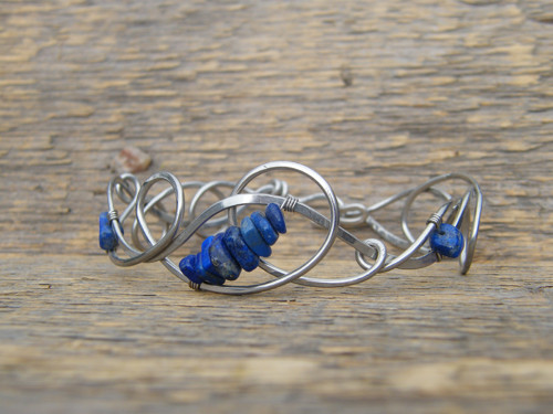 Náramek s lapisem lazuli — foto 6
