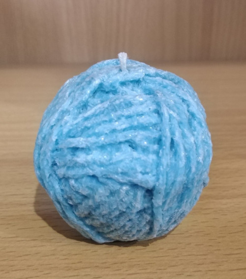 Svíčka KLUBÍČKO, průměr 5 cm — foto 4