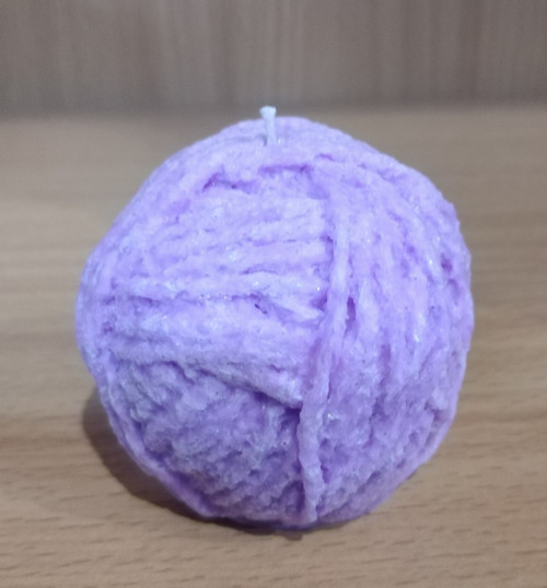 Svíčka KLUBÍČKO, průměr 5 cm — foto 2