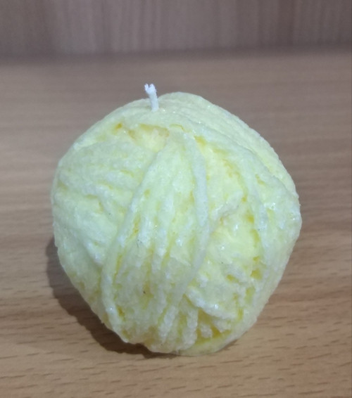 Svíčka KLUBÍČKO, průměr 5 cm — foto 3
