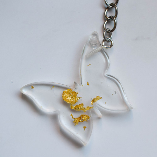 Motýl - zlaté plátky — foto 2