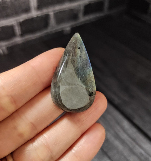 Labradorit, ID 2617, 40x24 mm — foto 5