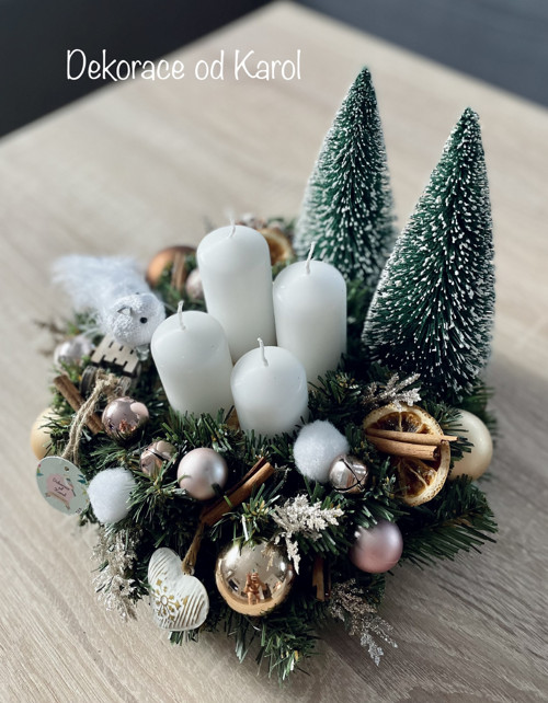 Pohádkový adventní věnec. — foto 2