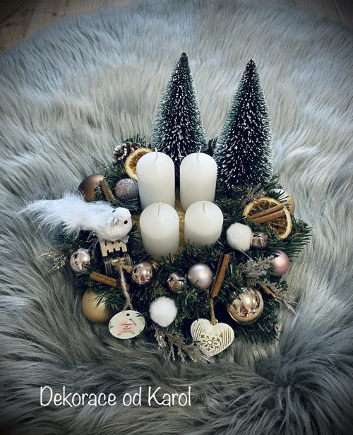 Pohádkový adventní věnec. — foto 3