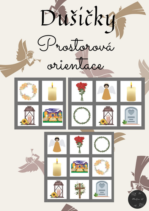 Dušičky, prostorová orientace — foto 2