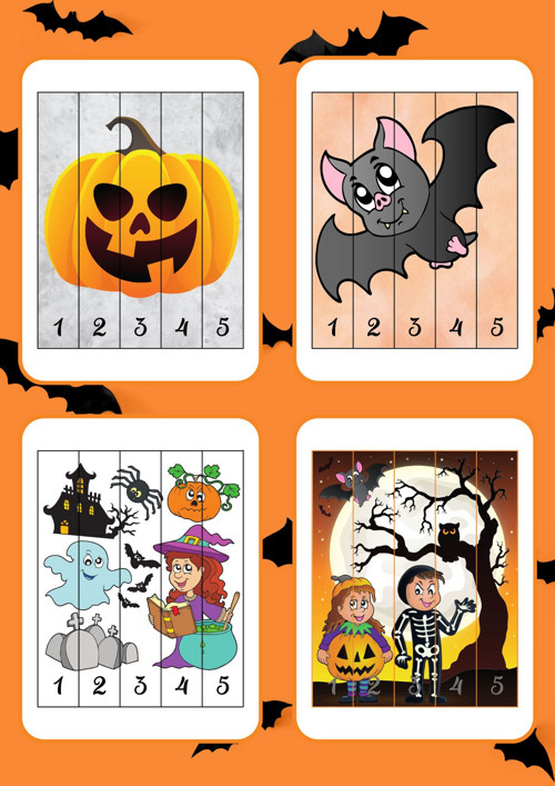 Halloween skládačky a puzzle — foto 3