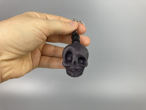 Přívěsek Kostík - 7 cm, bicolor, 3D tisk — foto 2