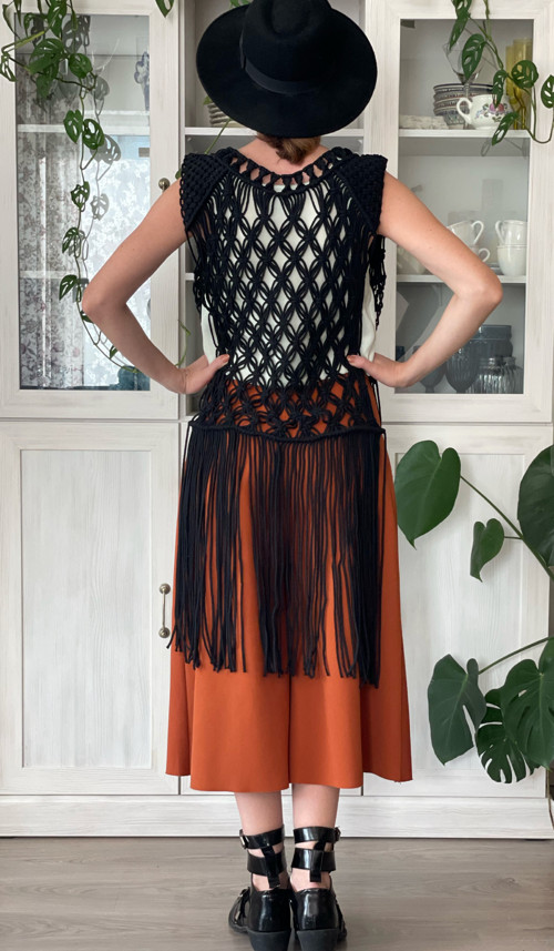 Macramé vesta — foto 2