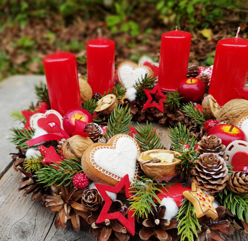 Adventní věnec s perníčky "Vánoce tradičně" — foto 3