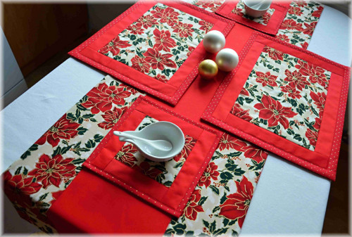 Prostírání - Poinsettia — foto 4