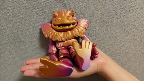 Veselý Flexi Yetti - 15 cm - 3D tisk — foto 2