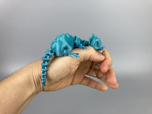 Přívěsek kostěná krysa, 3D tisk — foto 2