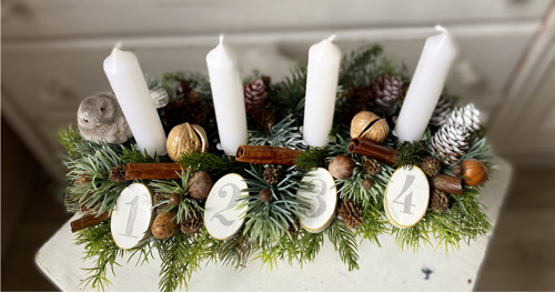 Adventní svícen — foto 5