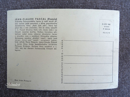 Jean - Claude Pascal - herec a zpěvák — foto 2