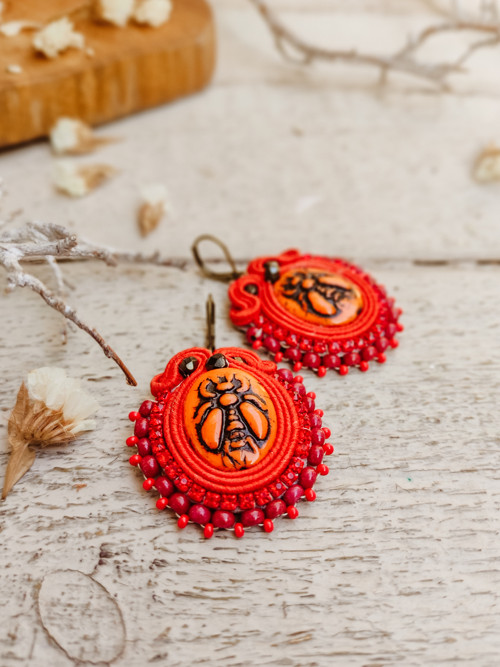 Confetti n.52 - "Honeybee earrings" — foto 3