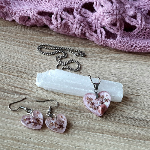 Náhrdelník "Sakura" s Rodonitem — foto 4