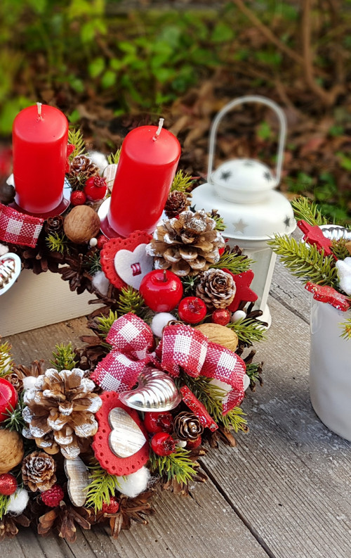 Adventní věneček "Vánoce tradičně" — foto 2