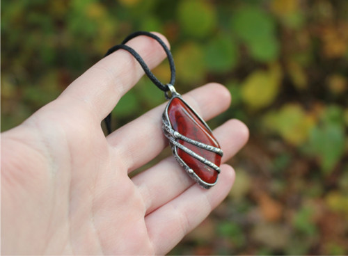 Mabon ~ Šperk s jaspisem — foto 3