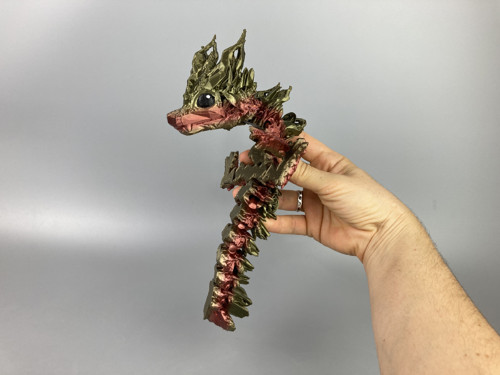 MIMINKO lesního draka - 29cm, 3D tisk — foto 2