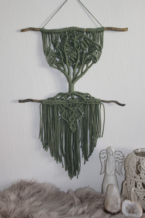Strom života macramé — foto 2