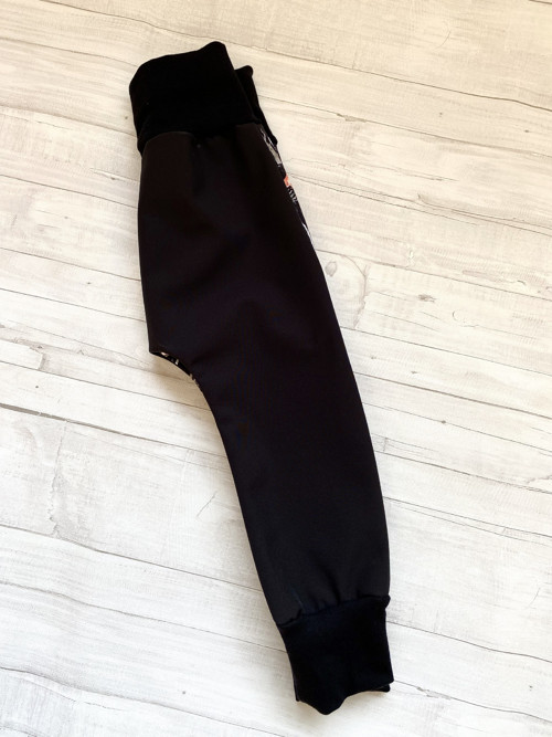 Softshell baggy - Les/černá — foto 4