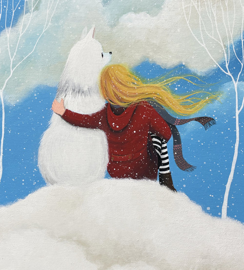 Přátelství - 40x50cm — foto 3