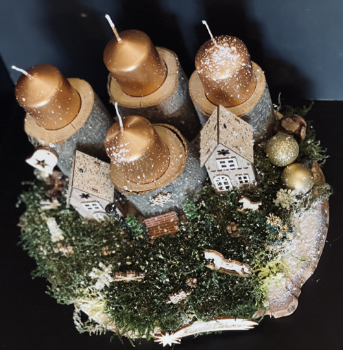 Adventní svícen — foto 3