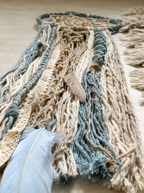 Macrame lapač snů — foto 4