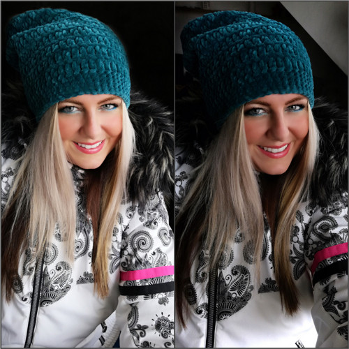 Sametová háčkovaná houmeleska /SKLADEM — foto 3