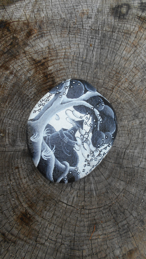 Domeček černá a bílá — foto 3