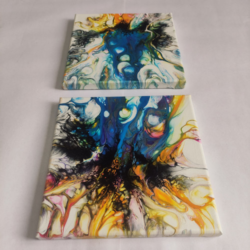 Art_24: Sada 2 obrazů (2x 20x20cm) — foto 2
