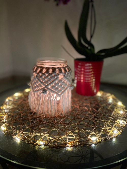 Macrame lucerna — foto 2
