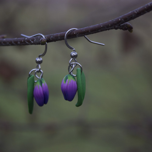 Náušnice - tulipány — foto 4
