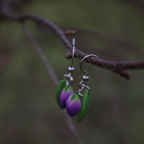 Náušnice - tulipány — foto 6