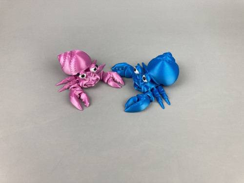 Flexi krabík Poustevníček - holka, 3D tisk — foto 6