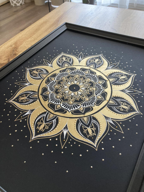 Mandala Púštny kvet — foto 2