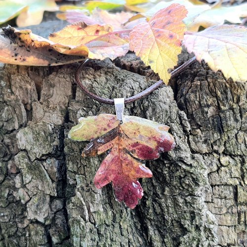 Náhrdelník "Barevný podzim" — foto 3
