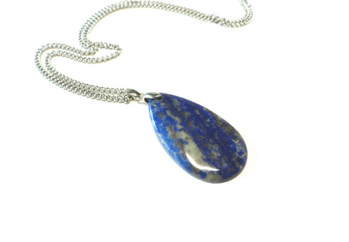 Lapis lazuli, chirurgická ocel — foto 2