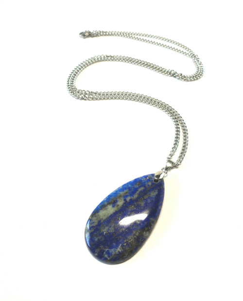 Lapis lazuli, chirurgická ocel — foto 3