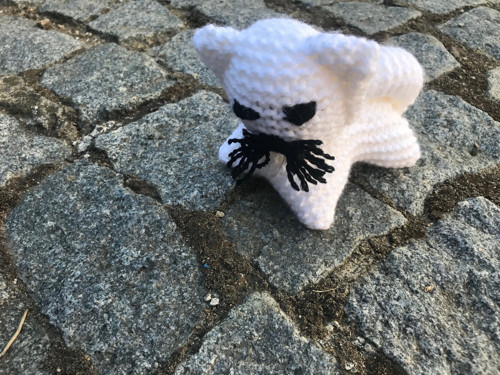 Háčkovaná kočička - DOPRAVA ZDARMA — foto 3