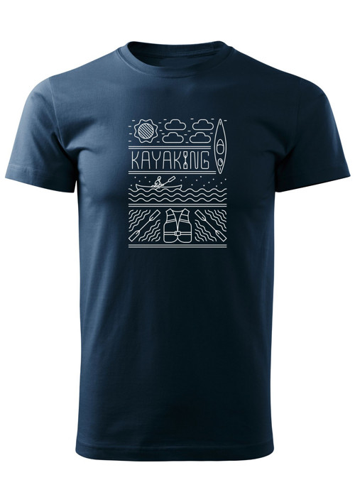 Pánské tričko "Kayaking" — foto 2