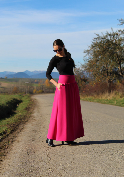Maxi cyklámenová — foto 5