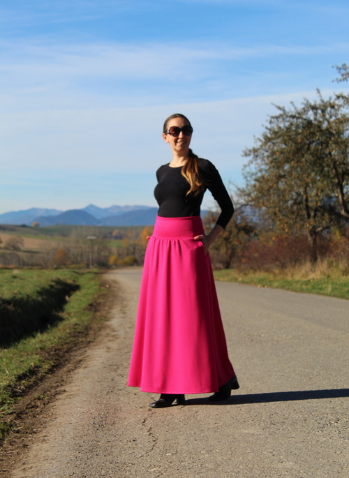 Maxi cyklámenová — foto 4