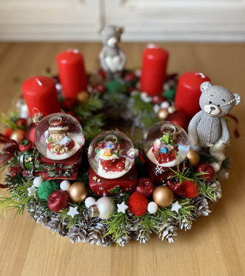Adventní pohádkový věnec — foto 4