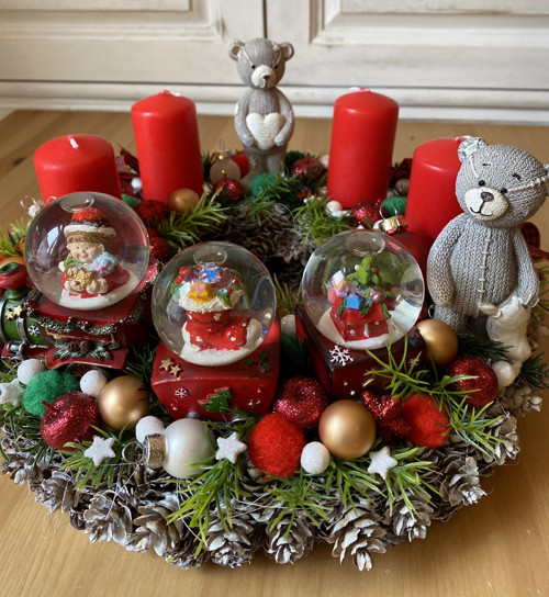 Adventní pohádkový věnec — foto 3