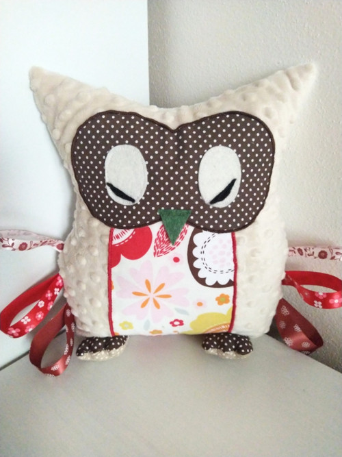 Oboustranná SOVA MINKY MAXI "Den & Noc" — foto 3