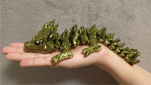 Mládě Lesního Draka - 22 cm - 3D Tisk — foto 2